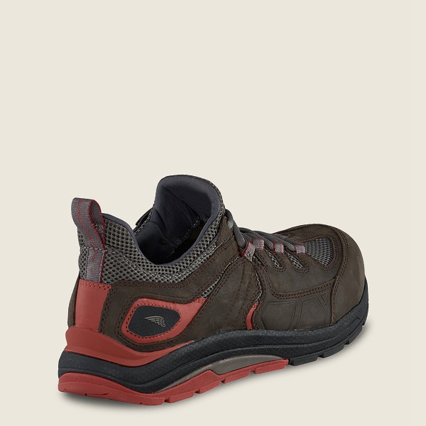 Red Wing Work Shoes Dark Brown - Mens Cooltech™ Athletics - Safety Toe - 3956-SZEHU